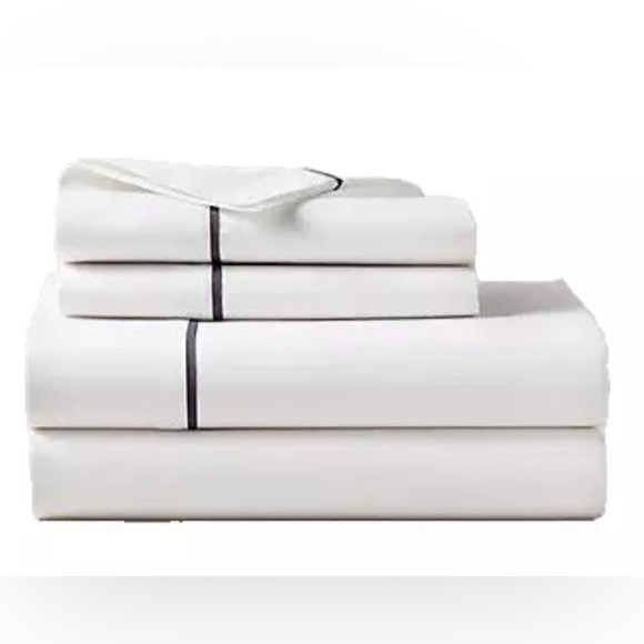 $125 NEW RALPH LAUREN HOME TWIN FLAT SHEET LOFT GRAY...